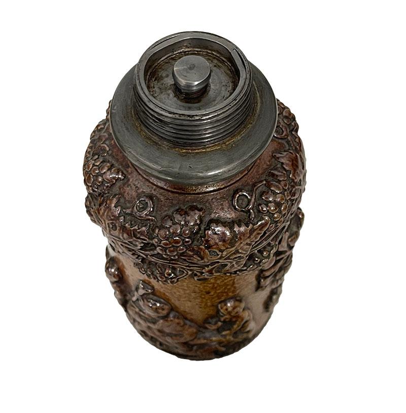 French 19th century Beauvais tobacco stoneware For Sale 8