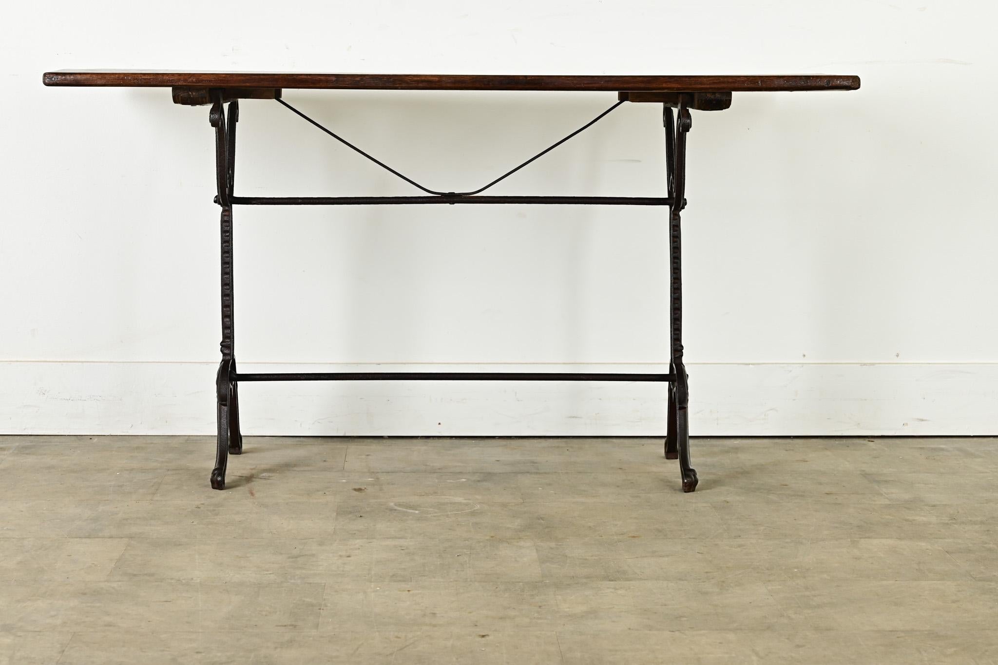 Table de bistrot des Beaux-Arts français du 19e siècle en vente 5