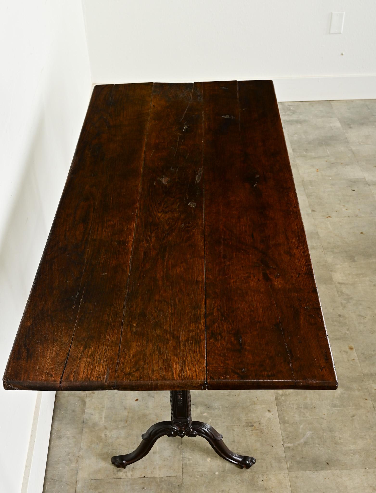 XIXe siècle Table de bistrot des Beaux-Arts français du 19e siècle en vente