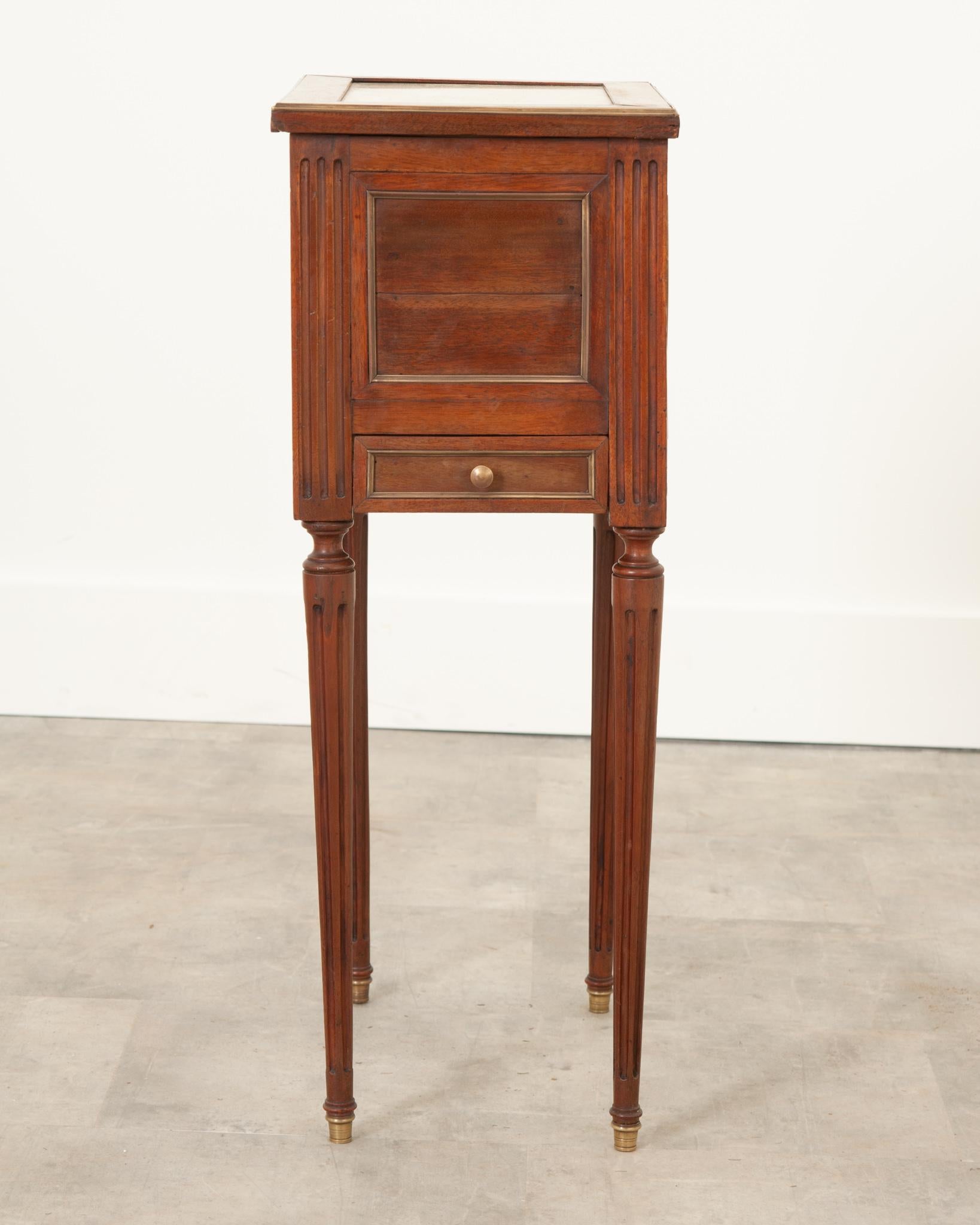 French 19th Century Bedside Table 4