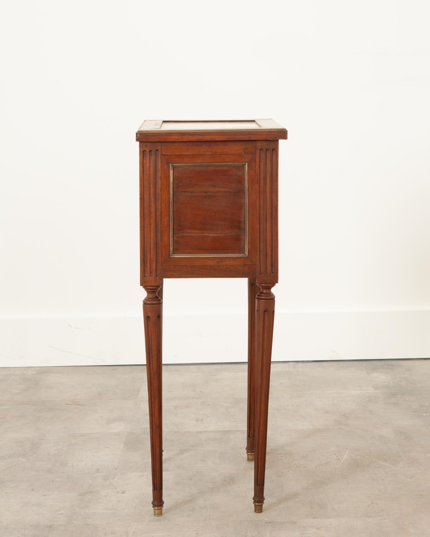 French 19th Century Bedside Table 2
