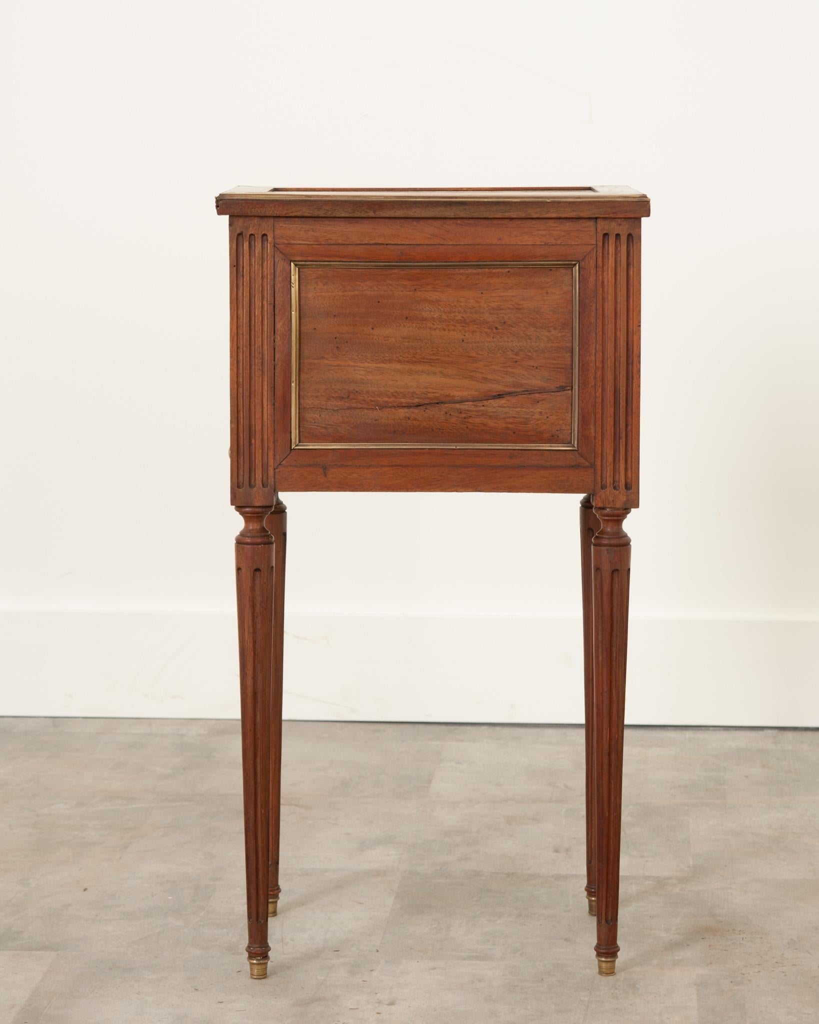 French 19th Century Bedside Table 3