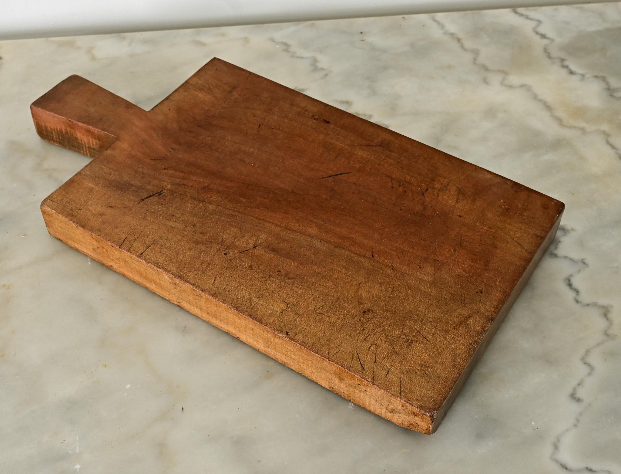 Hand-Carved French 19th Century Beech Chopping Block For Sale