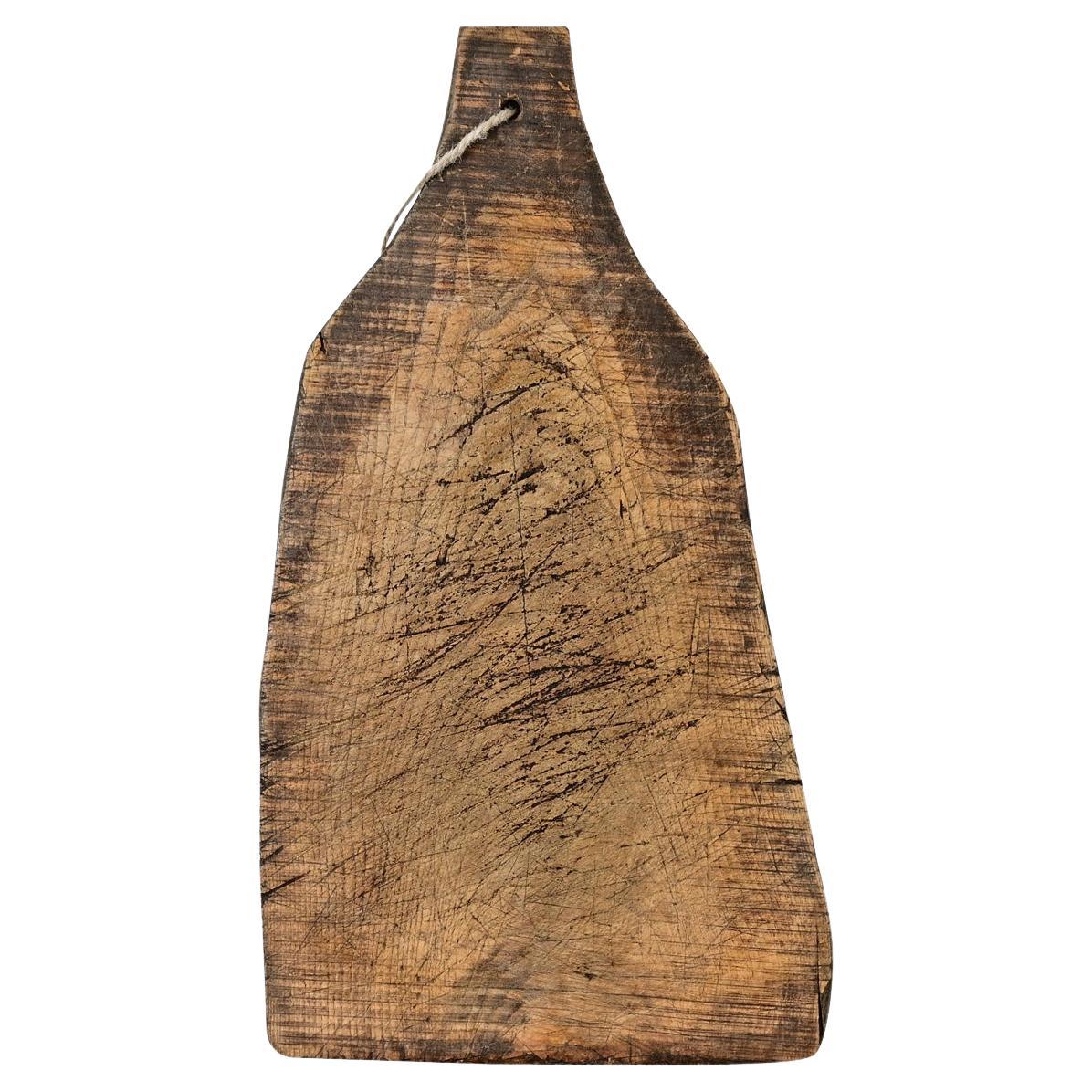French 19th Century Beech Chopping Block