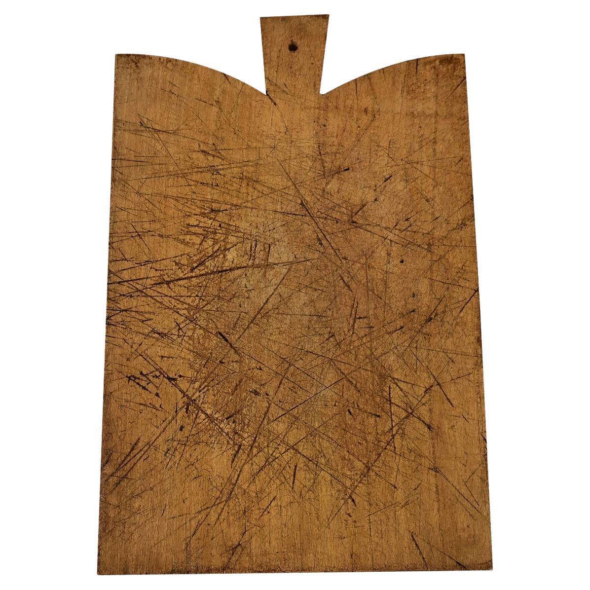 French 19th Century Beech Chopping Board