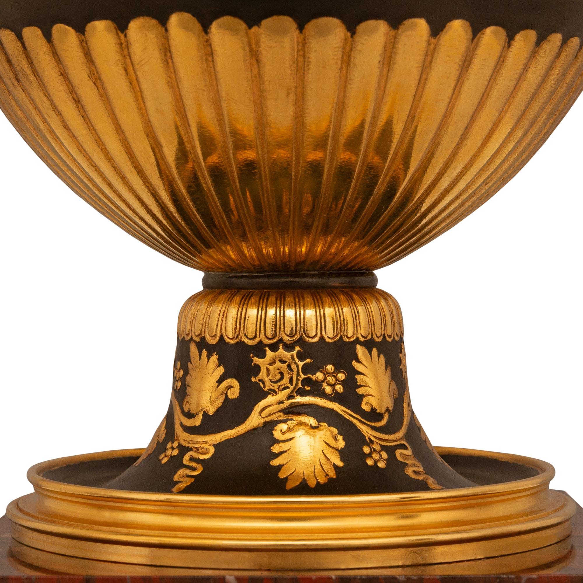 Bronze Lampes en bronze et bronze doré d'époque French 19th Century Belle Epoque en vente