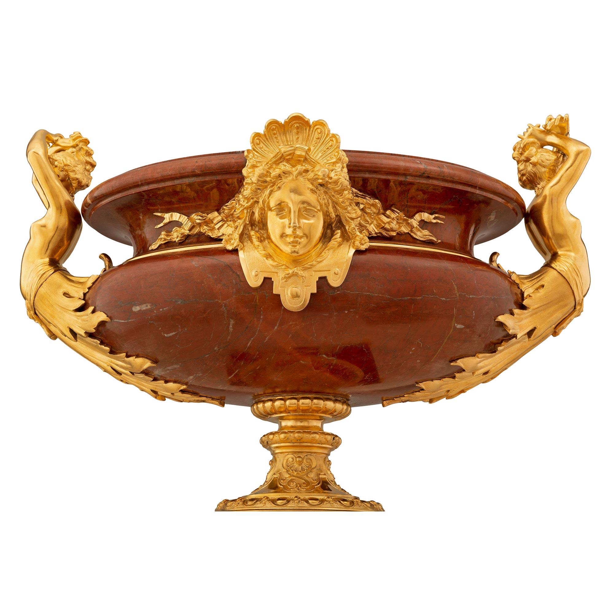 Ormolu French 19th Century Belle Époque Period Centerpiece Attributed To François Linke For Sale