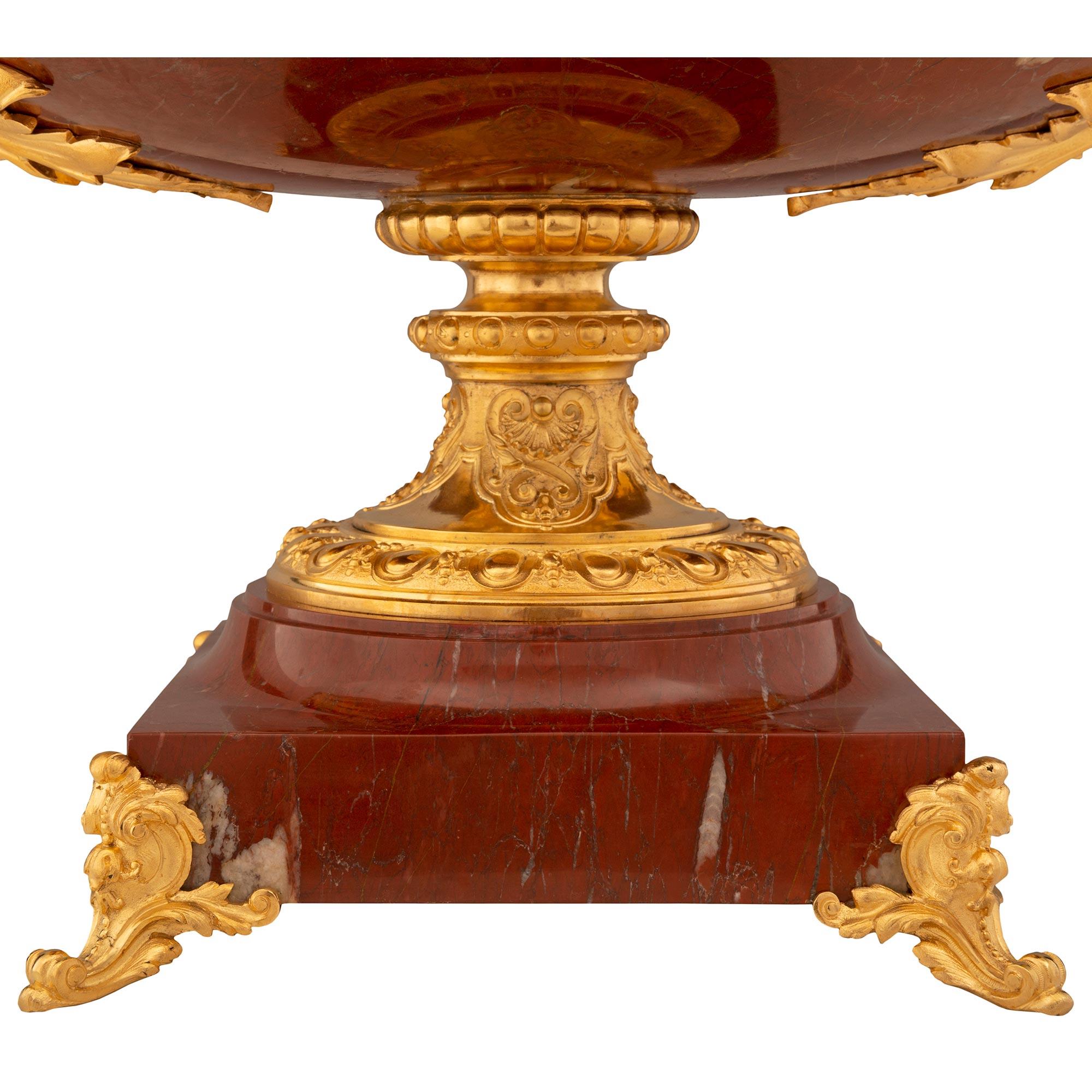 Centro de mesa francés de la Belle Époque del siglo XIX atribuido a François Linke en venta 3