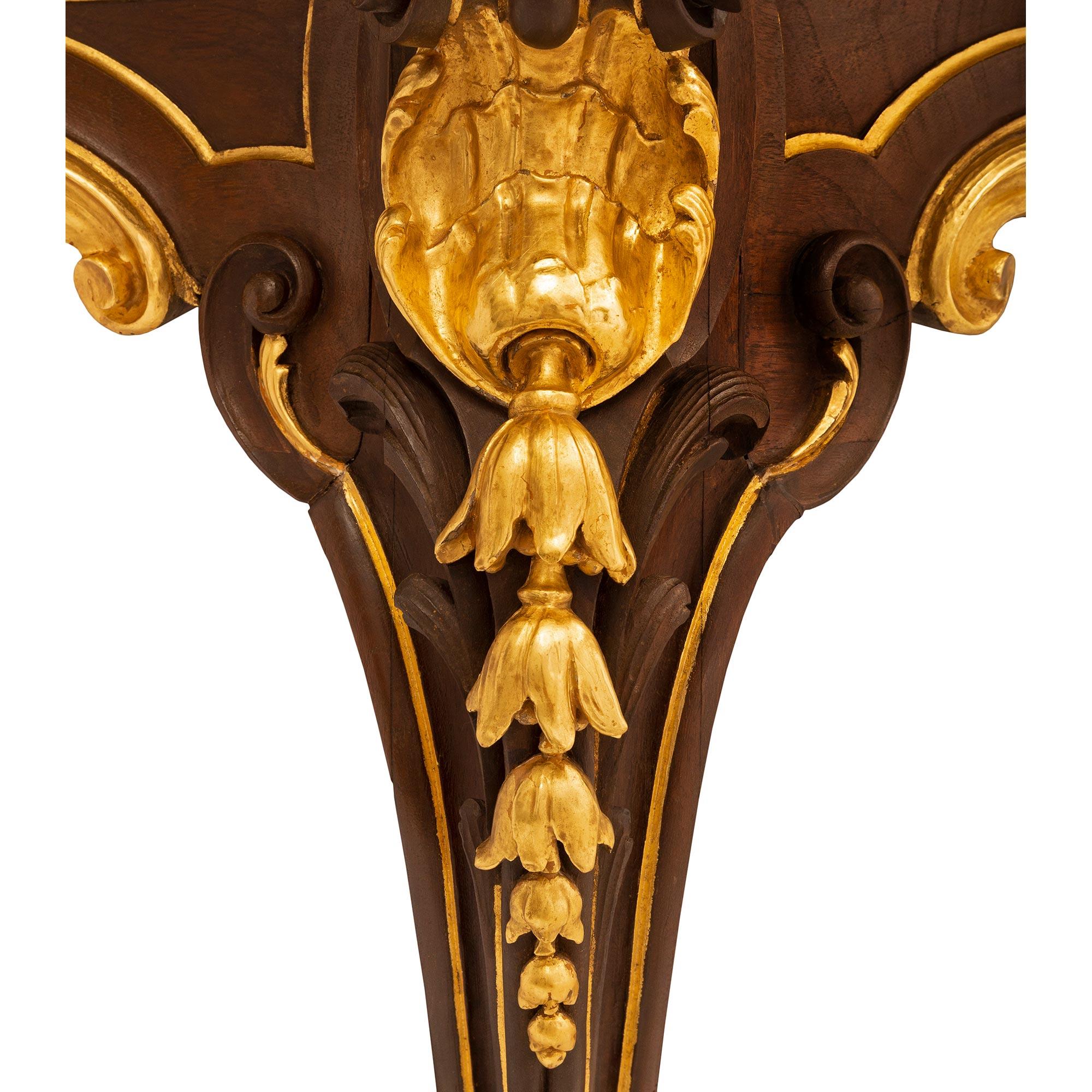 Konsole und Spiegel aus der Belle Poque-Periode des 19. Jahrhunderts, Linke zugeschrieben im Angebot 7