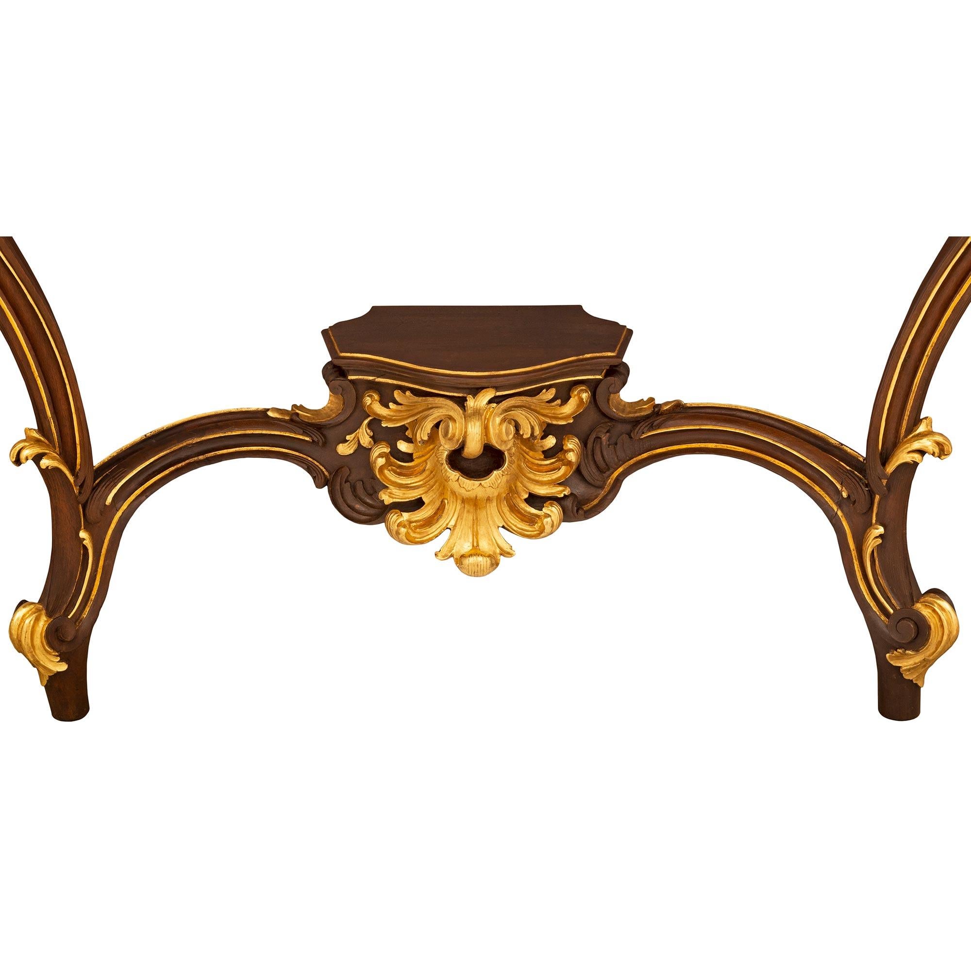 Console et miroir d'époque Belle Poque du 19ème siècle attribués à Linke en vente 7