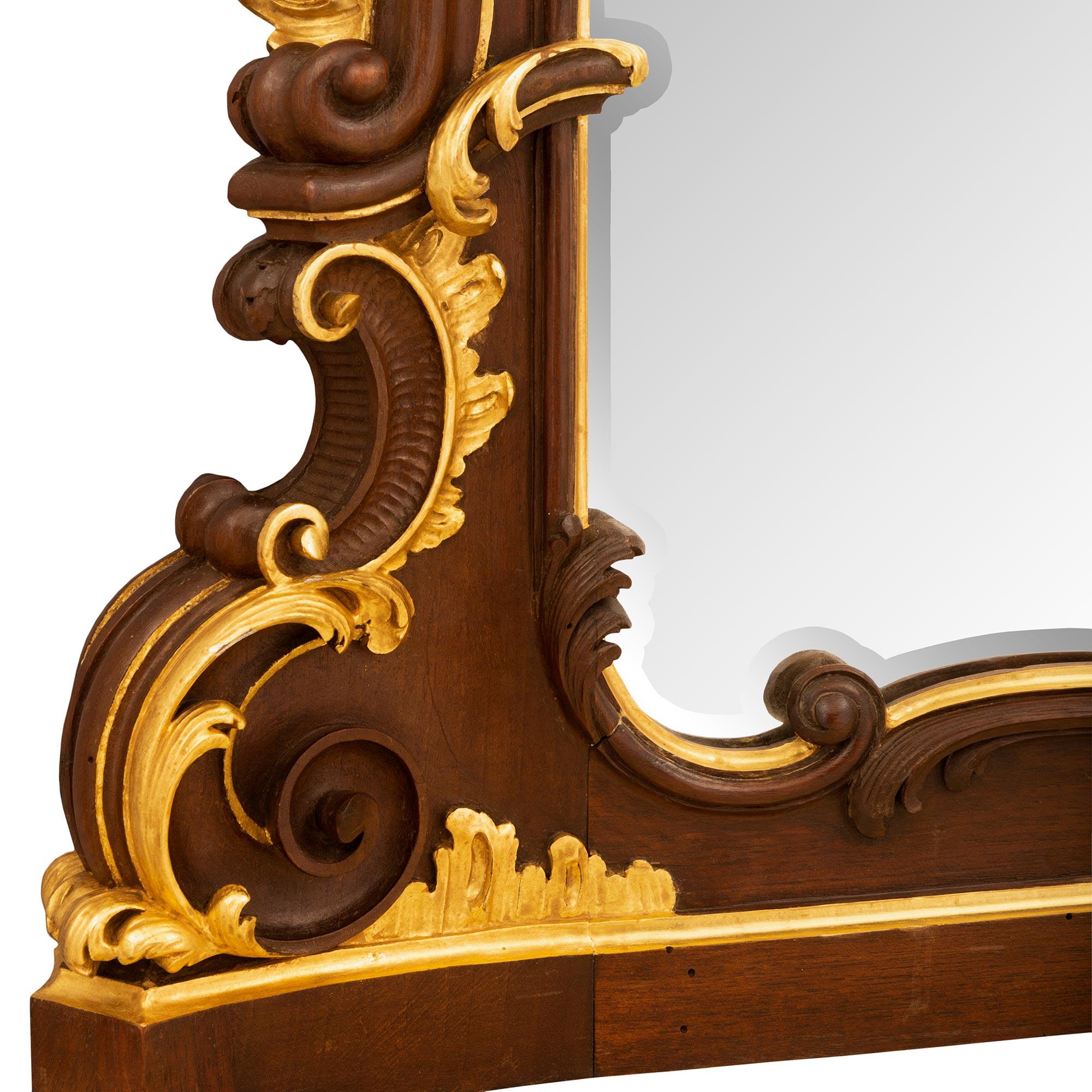 French 19th Century Belle Époque Period Console And Mirror Attributed To Linke For Sale 2