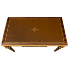 French 19th Century Belle Époque Period Mahogany, Brass and Ormolu Desk