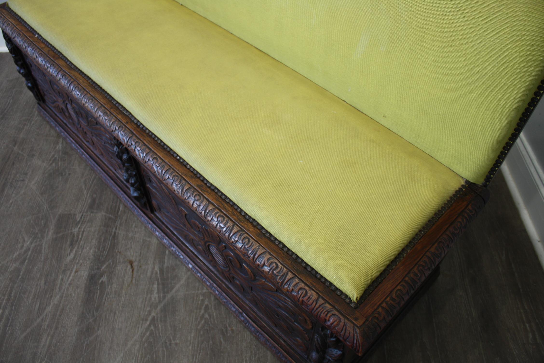 Renaissance French 19th Century Bench For Sale