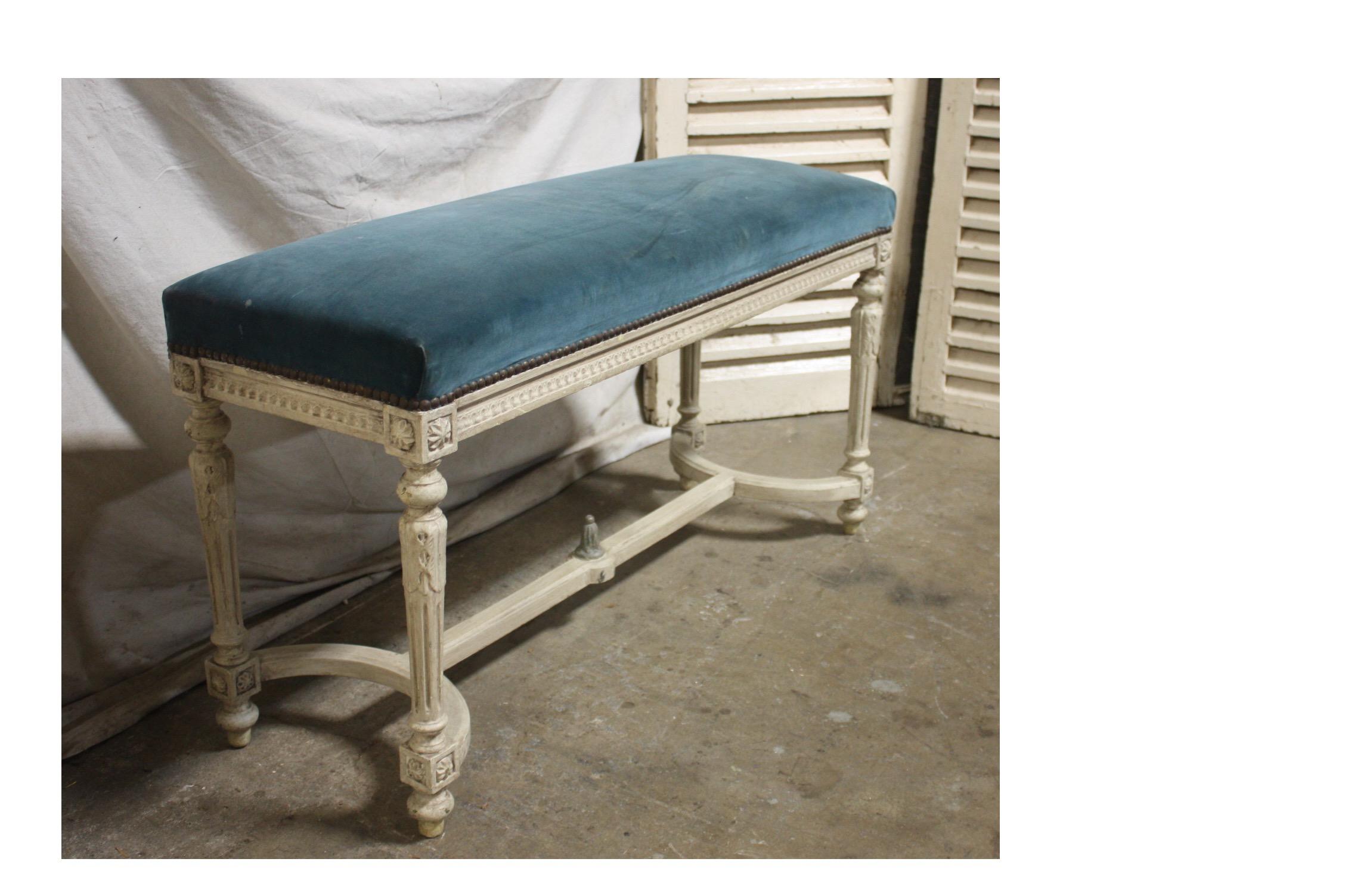 Wood French 19th Century Bench