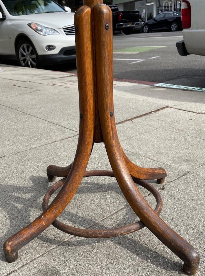 French 19th Century Bentwood Bistro Coat Stand For Sale 2