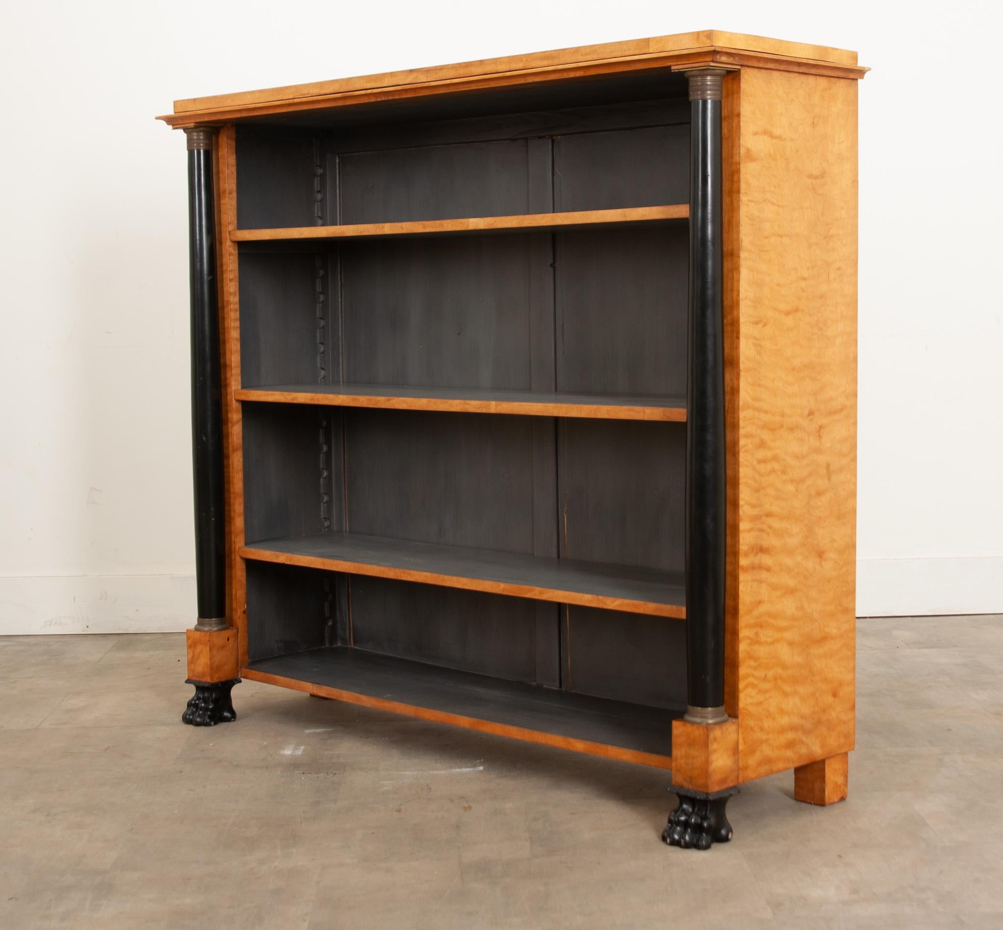 French 19th Century Biedermeier Bookcase For Sale 4