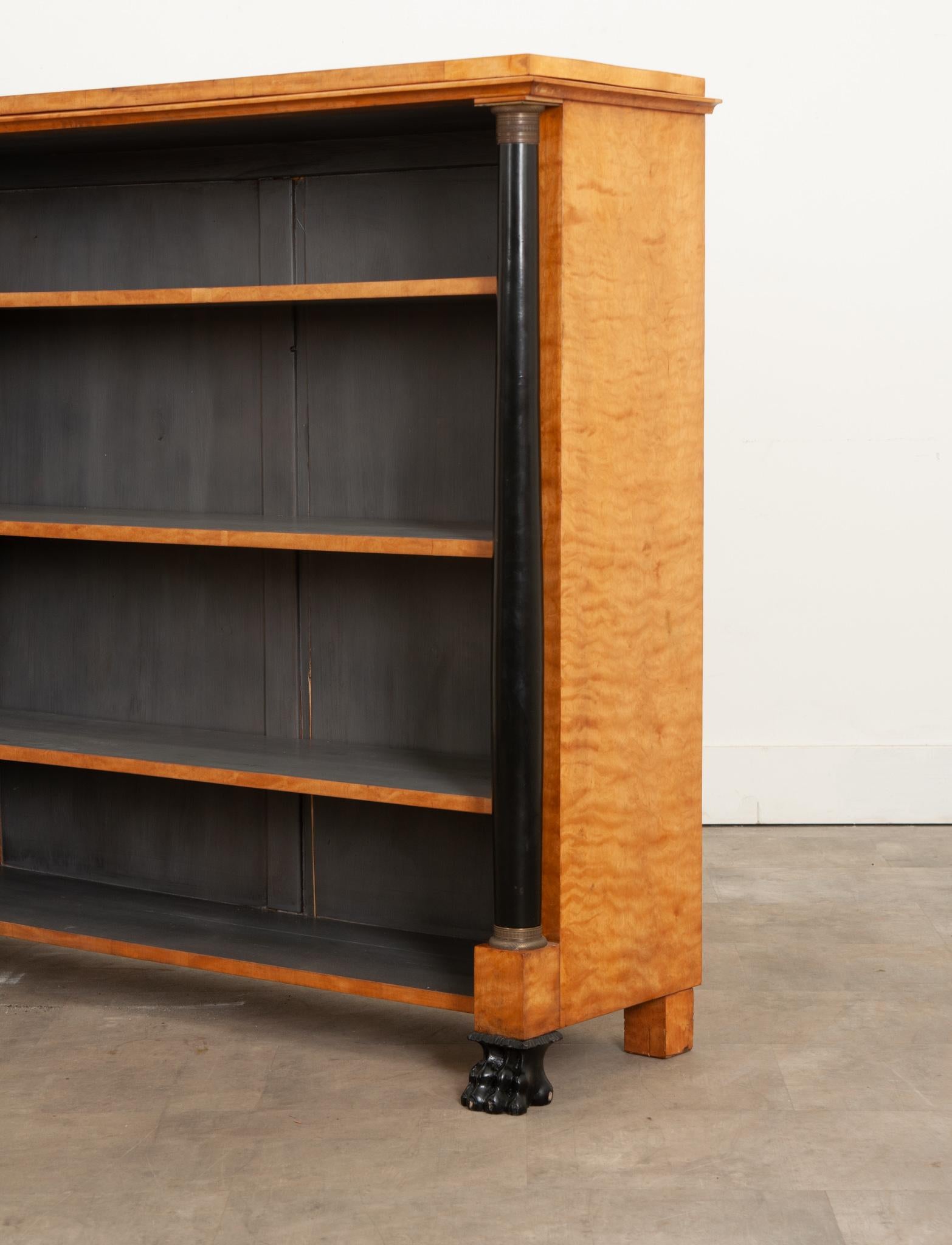 French 19th Century Biedermeier Bookcase For Sale 7