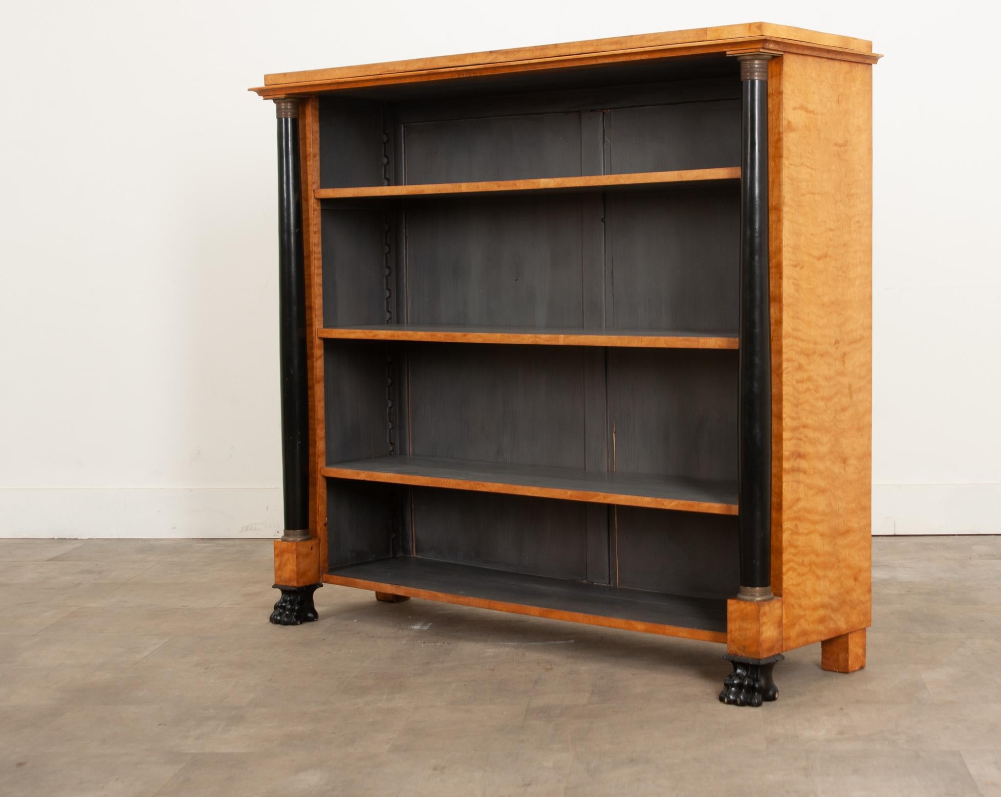 French 19th Century Biedermeier Bookcase For Sale 2