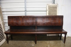 French 19th Century Billiard Bench