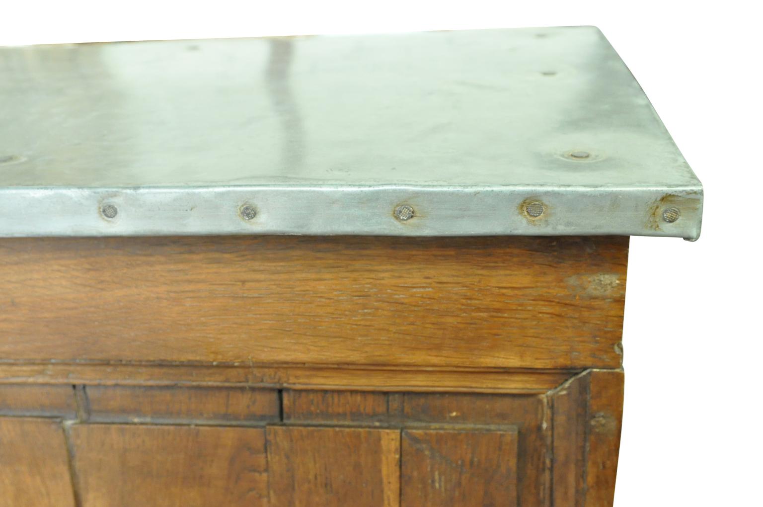 French 19th Century Bistro Counter 4