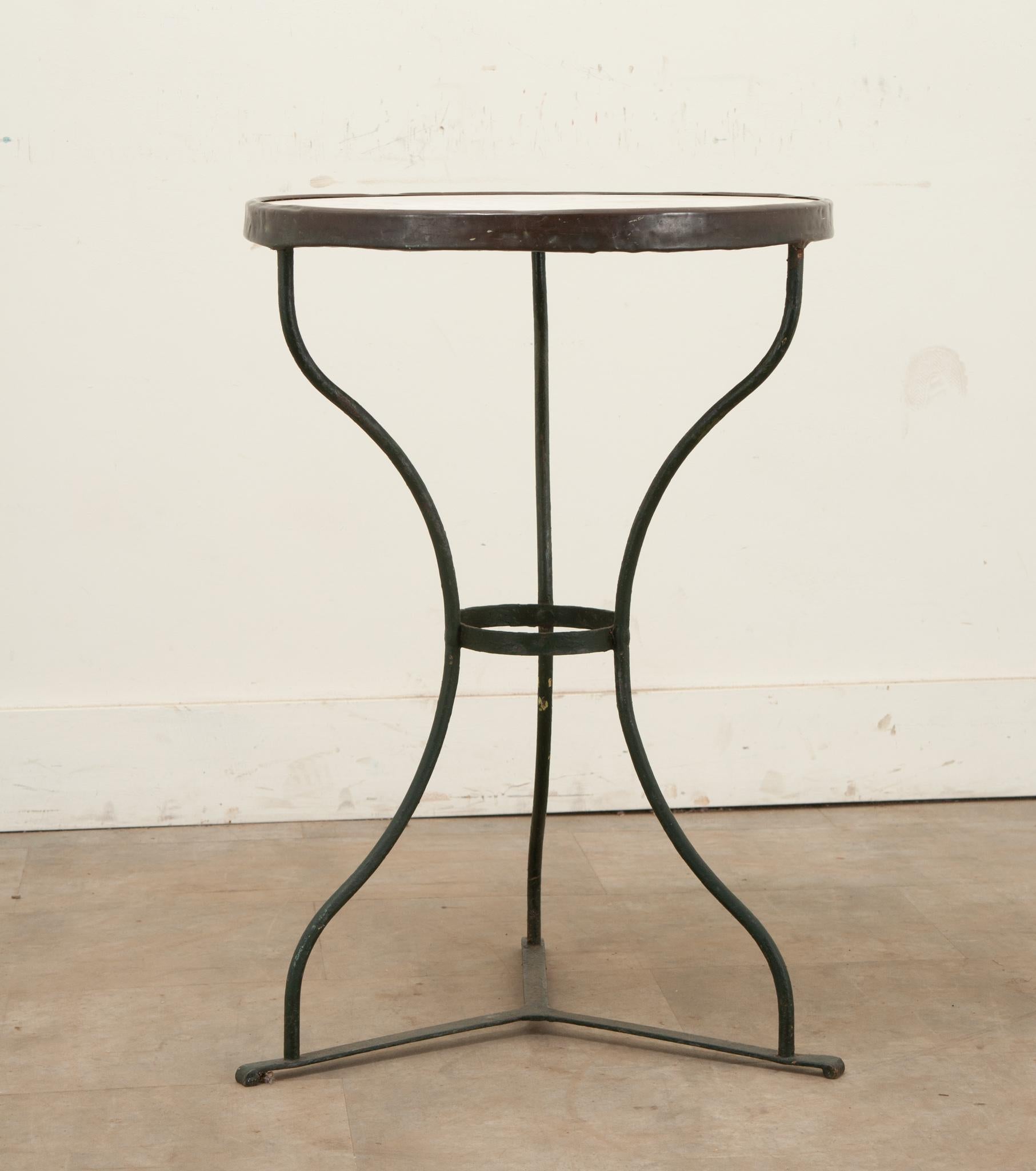 French 19th Century Bistro Table 4