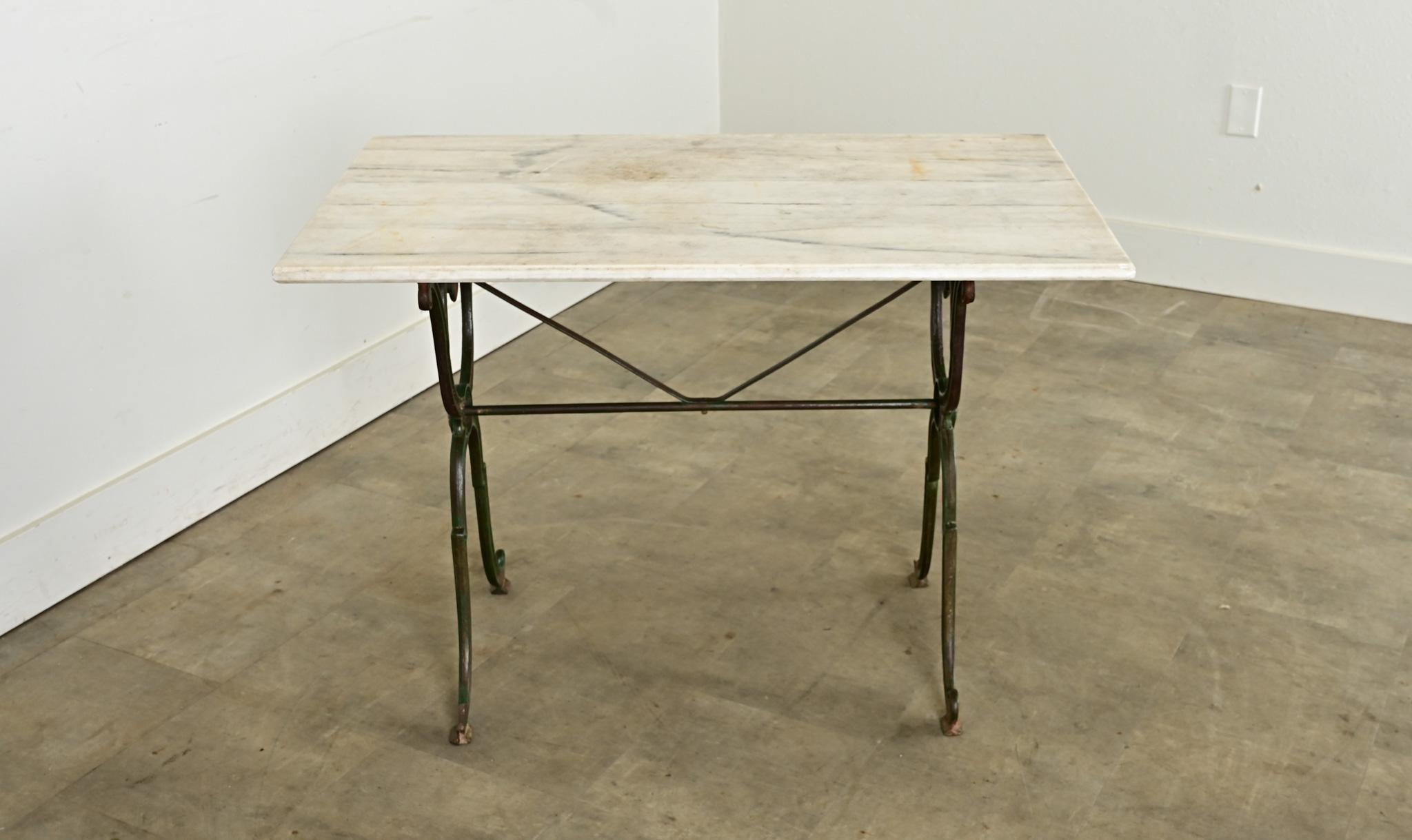 French 19th Century Bistro Table For Sale 3