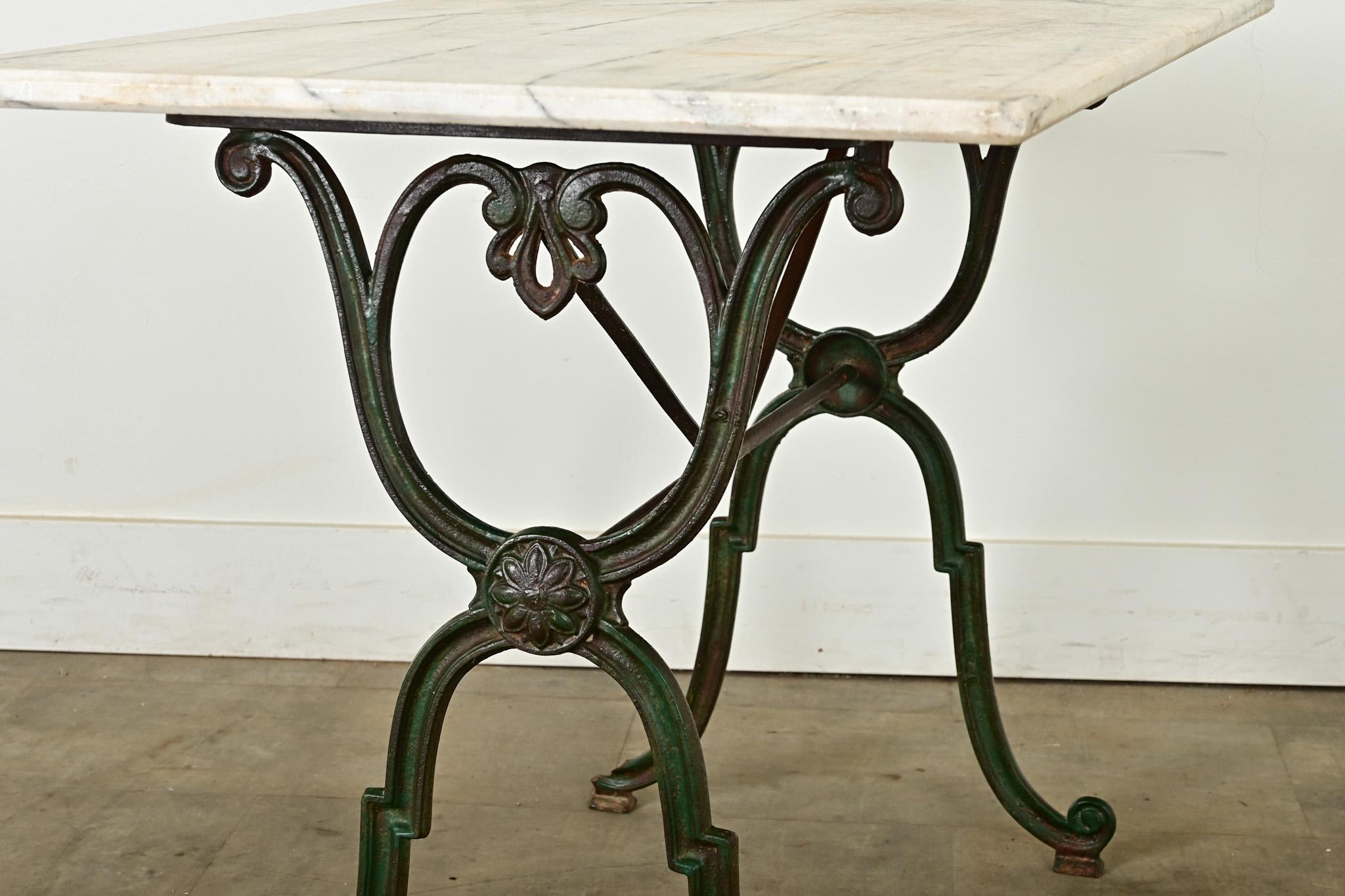 French 19th Century Bistro Table For Sale 4