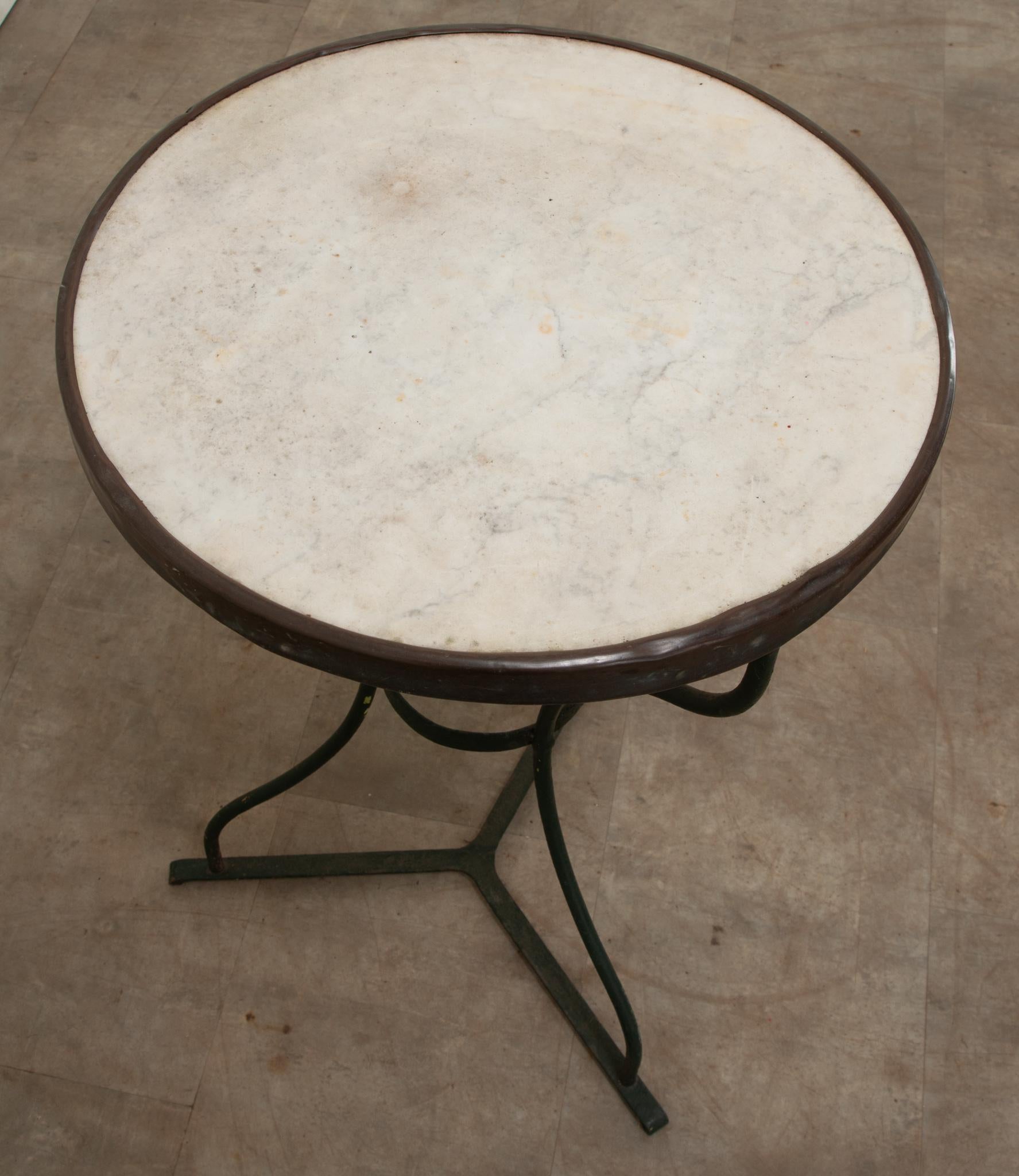 French 19th Century Bistro Table In Good Condition In Baton Rouge, LA