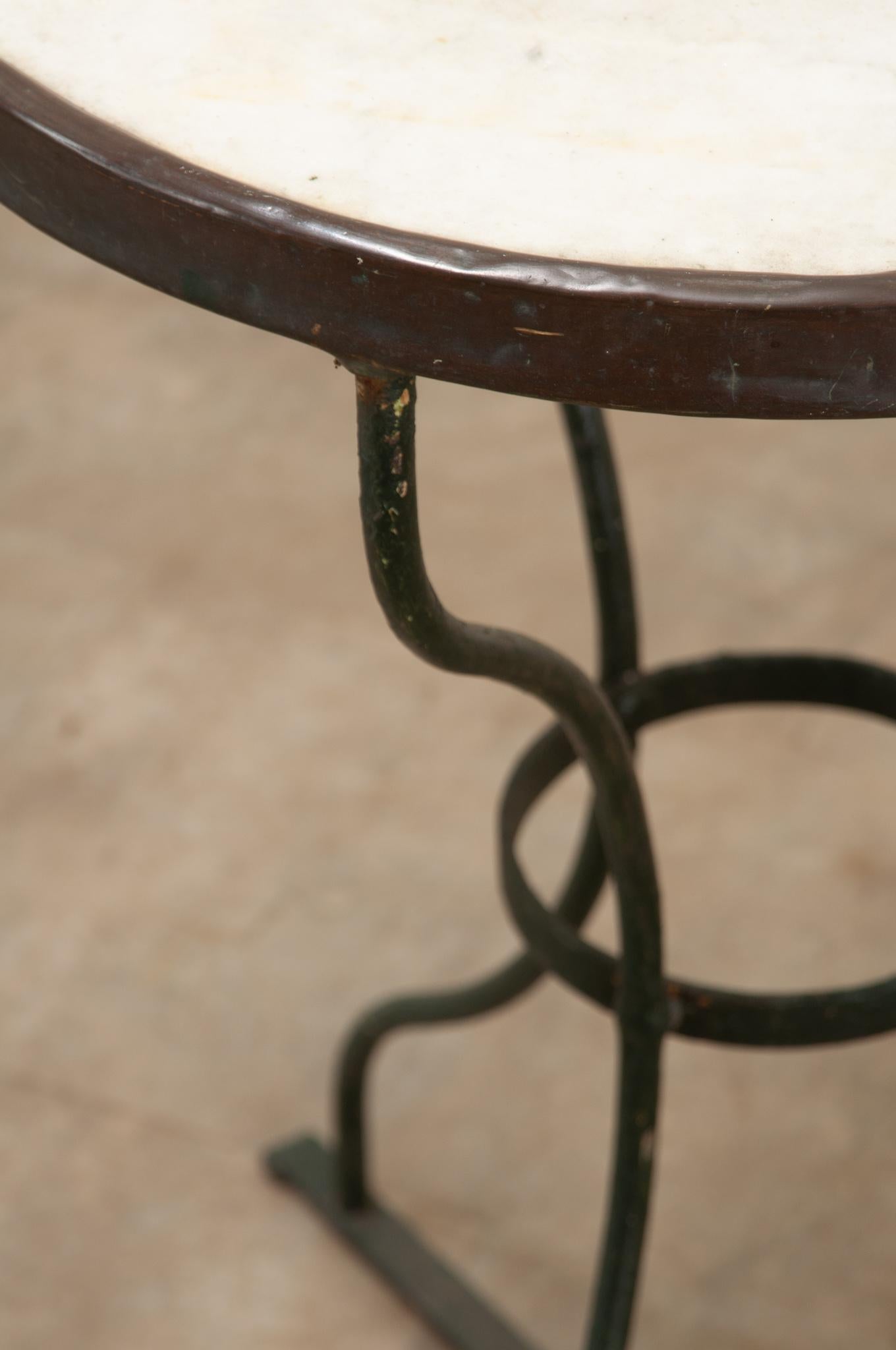 French 19th Century Bistro Table 1