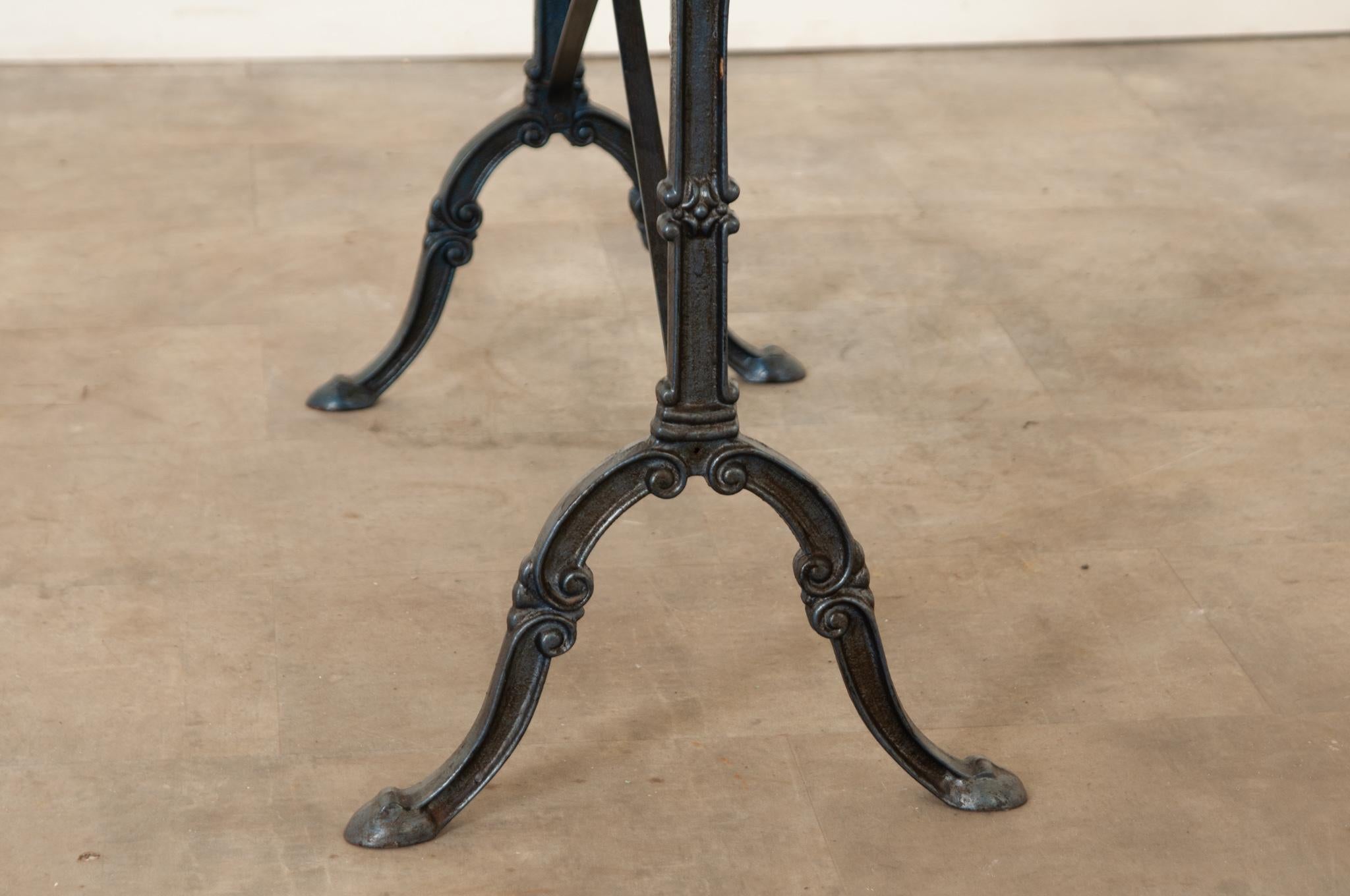 French 19th Century Bistro Table 2