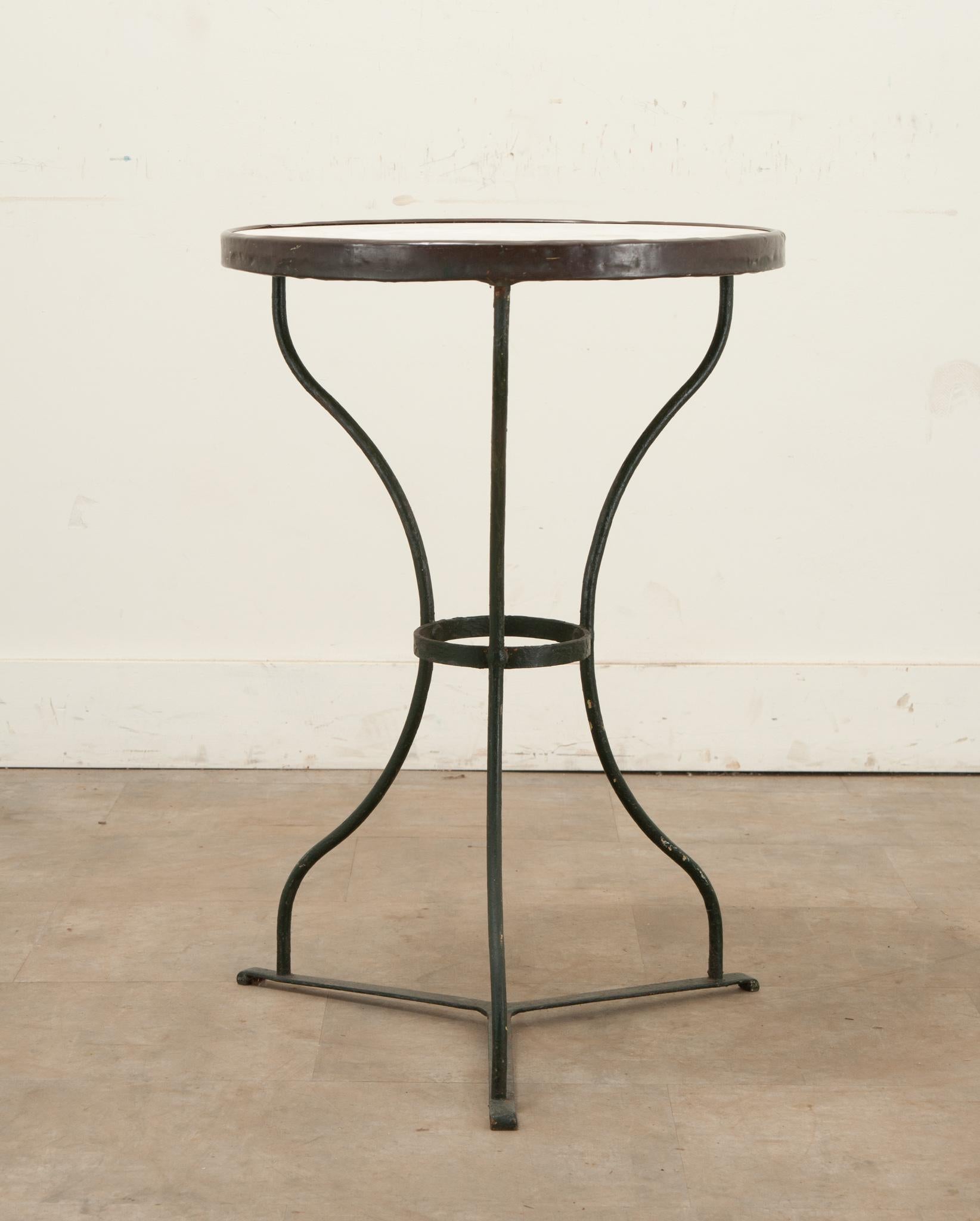 French 19th Century Bistro Table 3