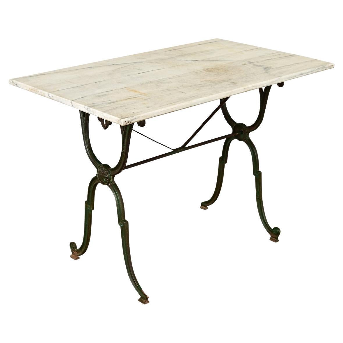 French 19th Century Bistro Table For Sale