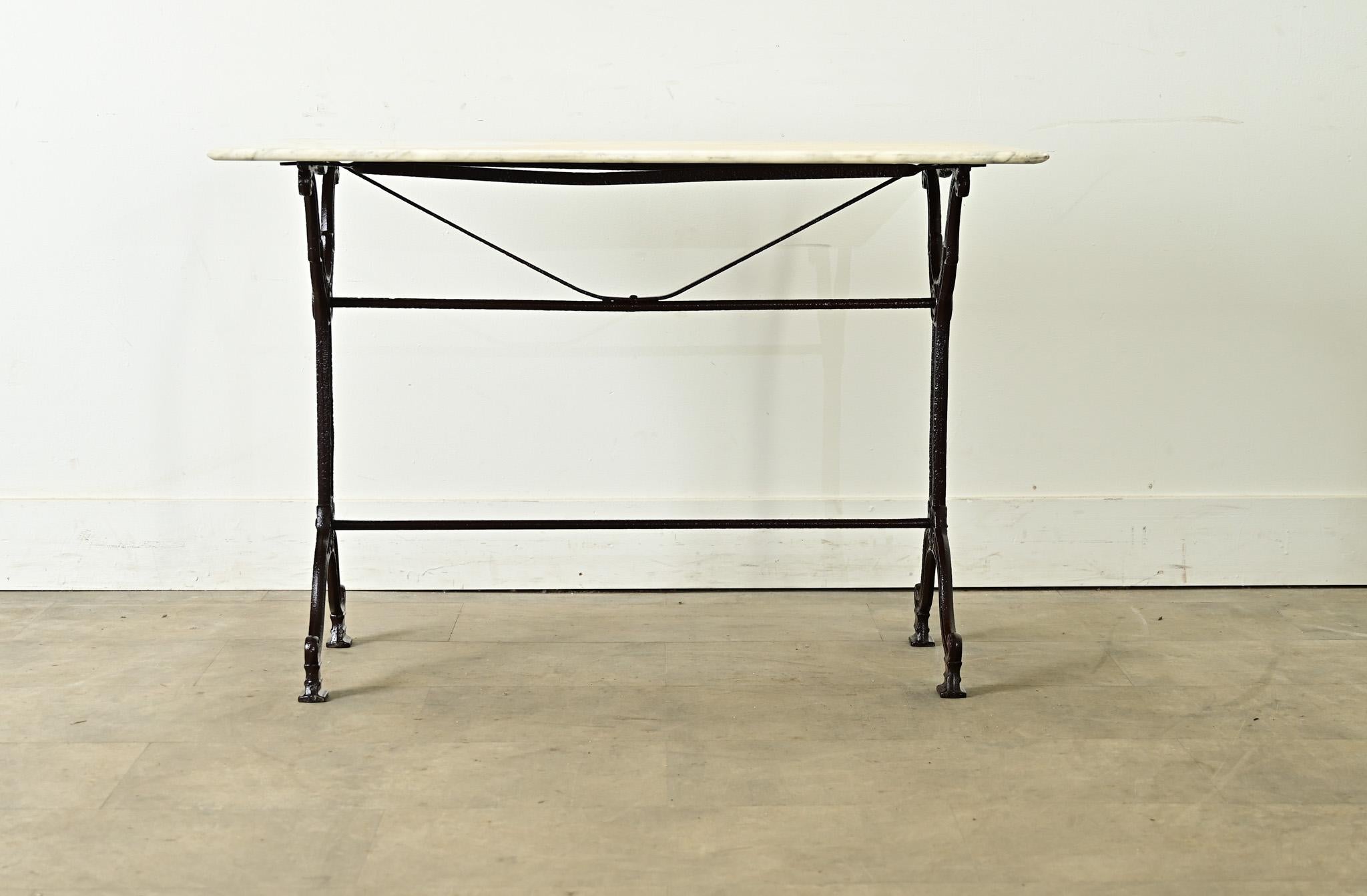 Beaux Arts French 19th Century Bistro Table from Toulouse