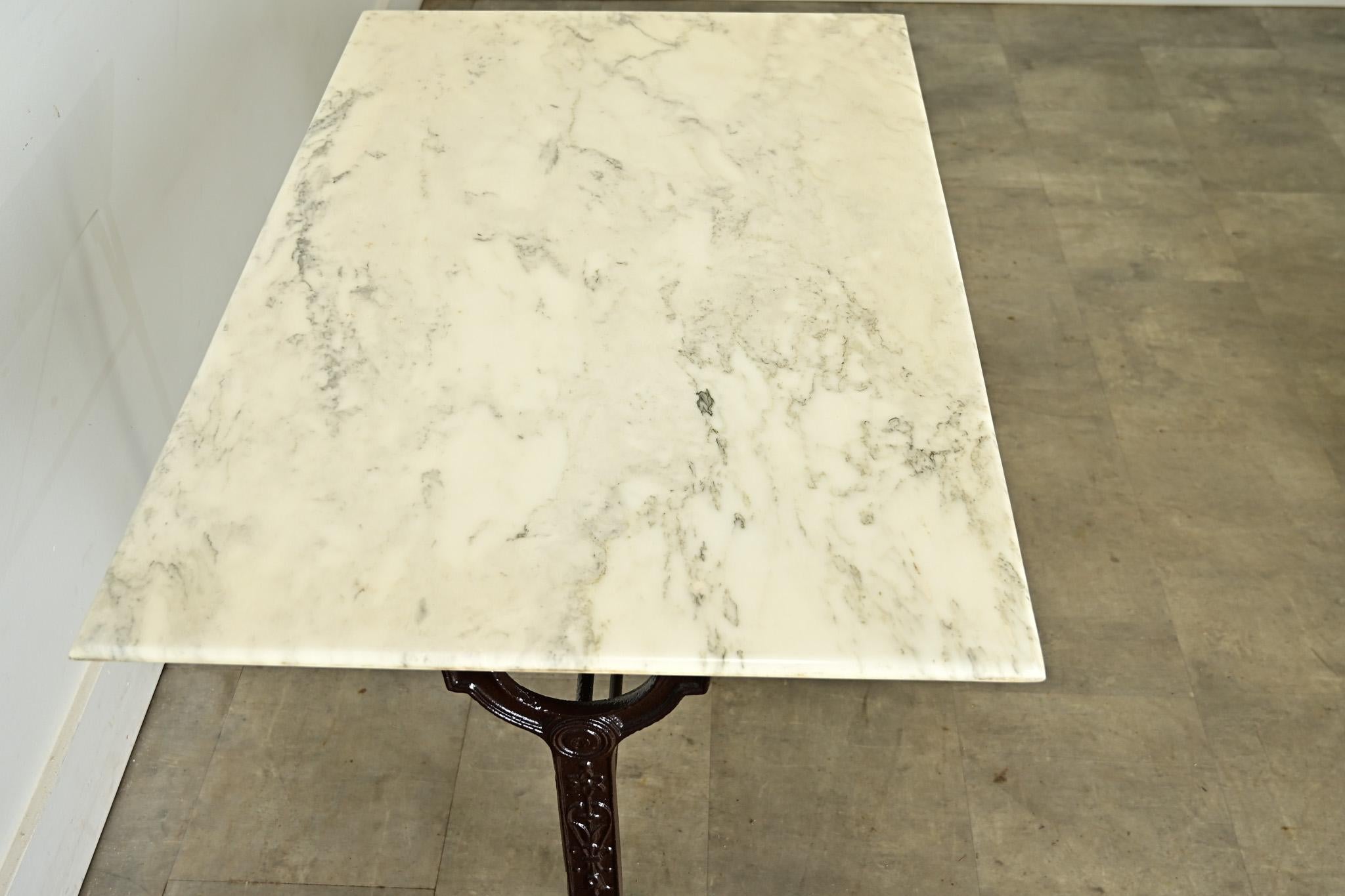 Iron French 19th Century Bistro Table from Toulouse