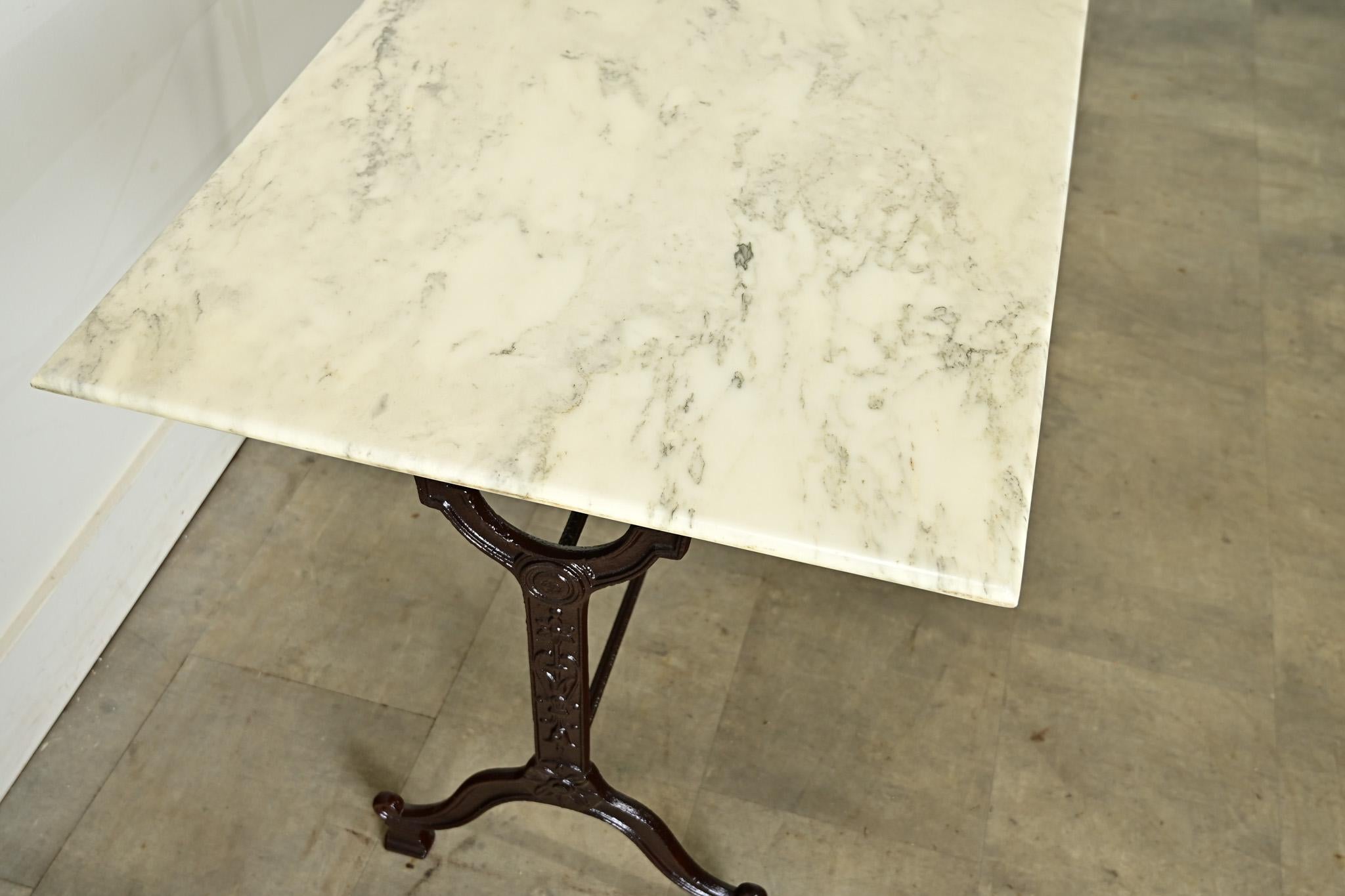 French 19th Century Bistro Table from Toulouse 1