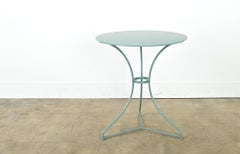 French 19th Century Bistro Table in New Powdercoat
