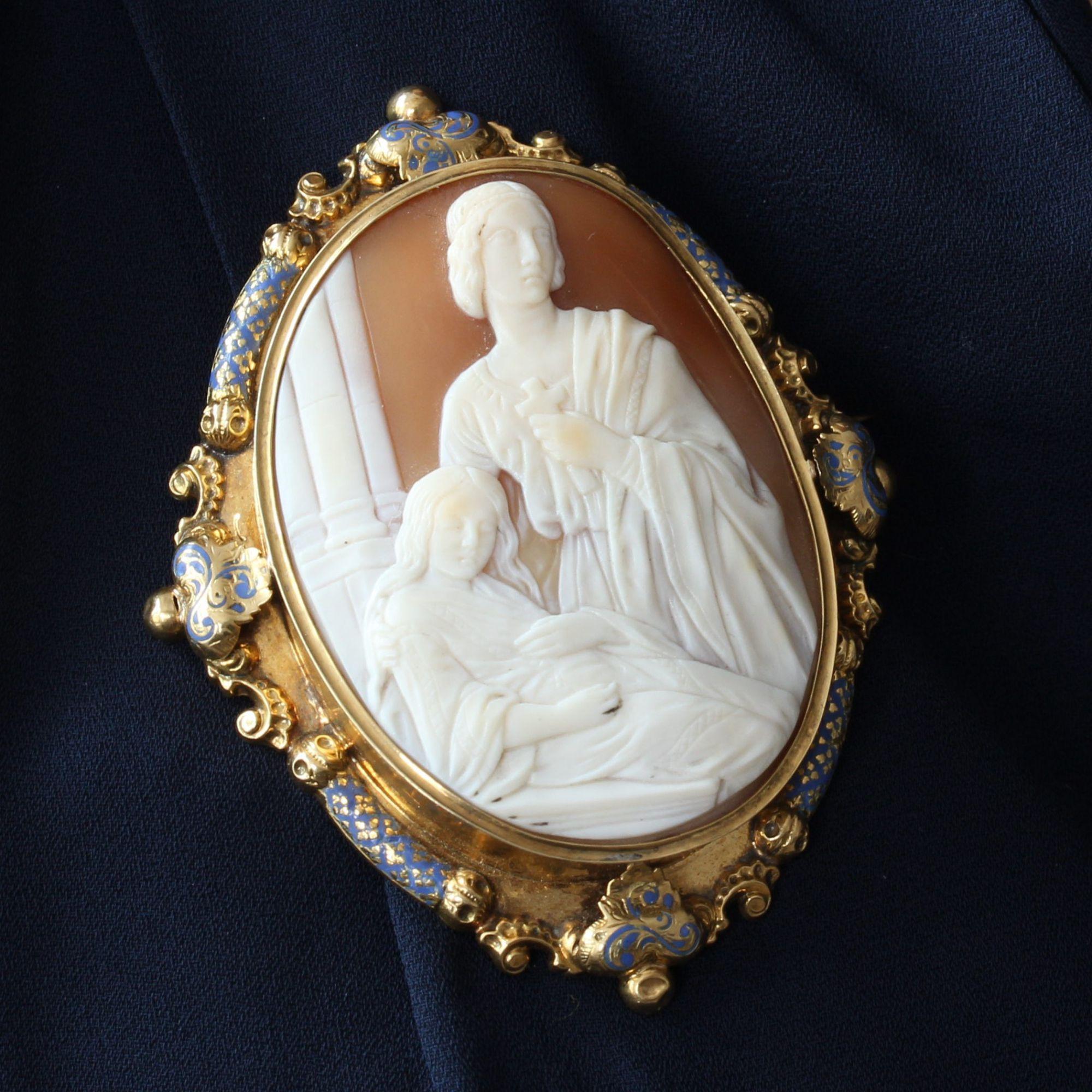 19th century brooch