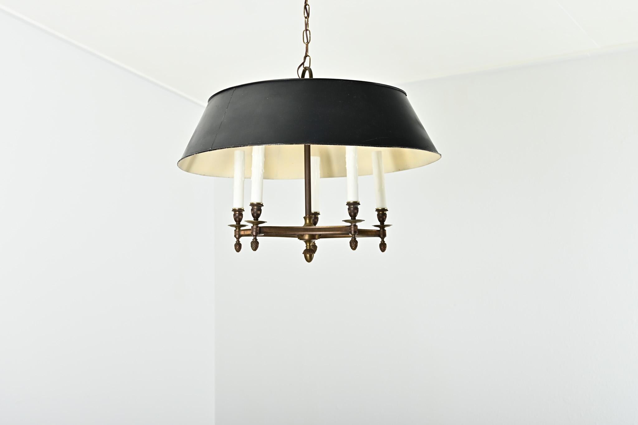 Altro Lampadario Bouillotte francese del XIX secolo in vendita