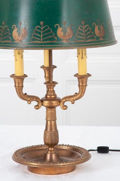 French 19th Century Bouillotte Lamp
