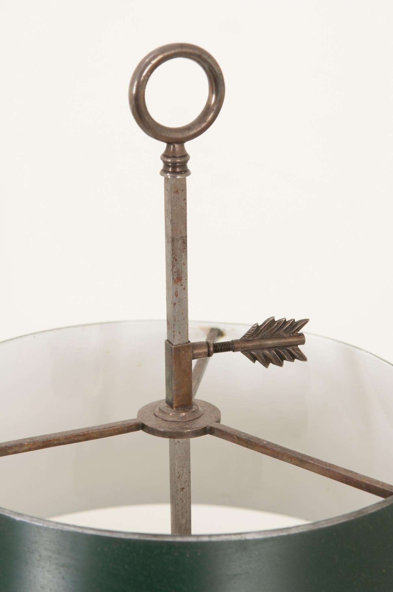 Metal French 19th Century Bouillotte Lamp