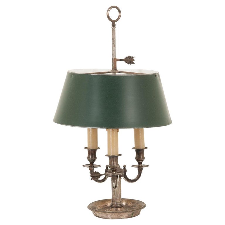 French 19th Century Bouillotte Lamp For Sale at 1stDibs