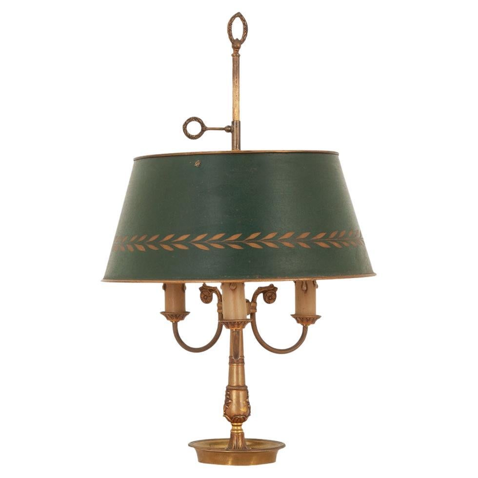 French 19th Century Bouillotte Lamp For Sale