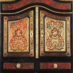 French 19th Century Boulle ‘Bonheur du Jour’, circa 1870