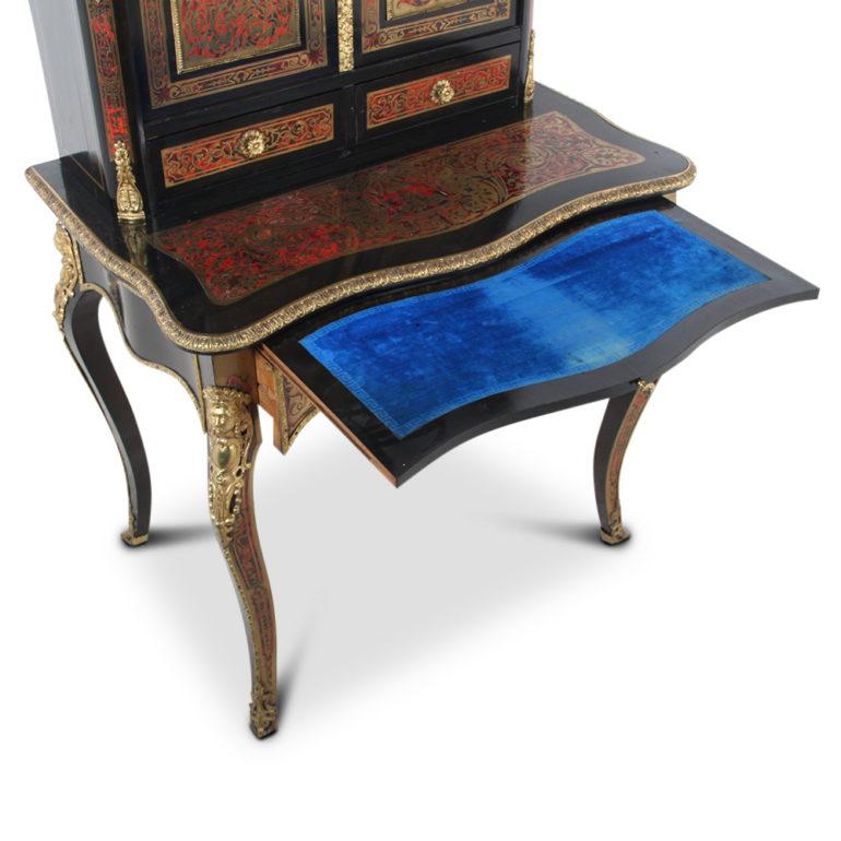 French 19th Century Boulle ‘Bonheur du Jour’, circa 1870 2