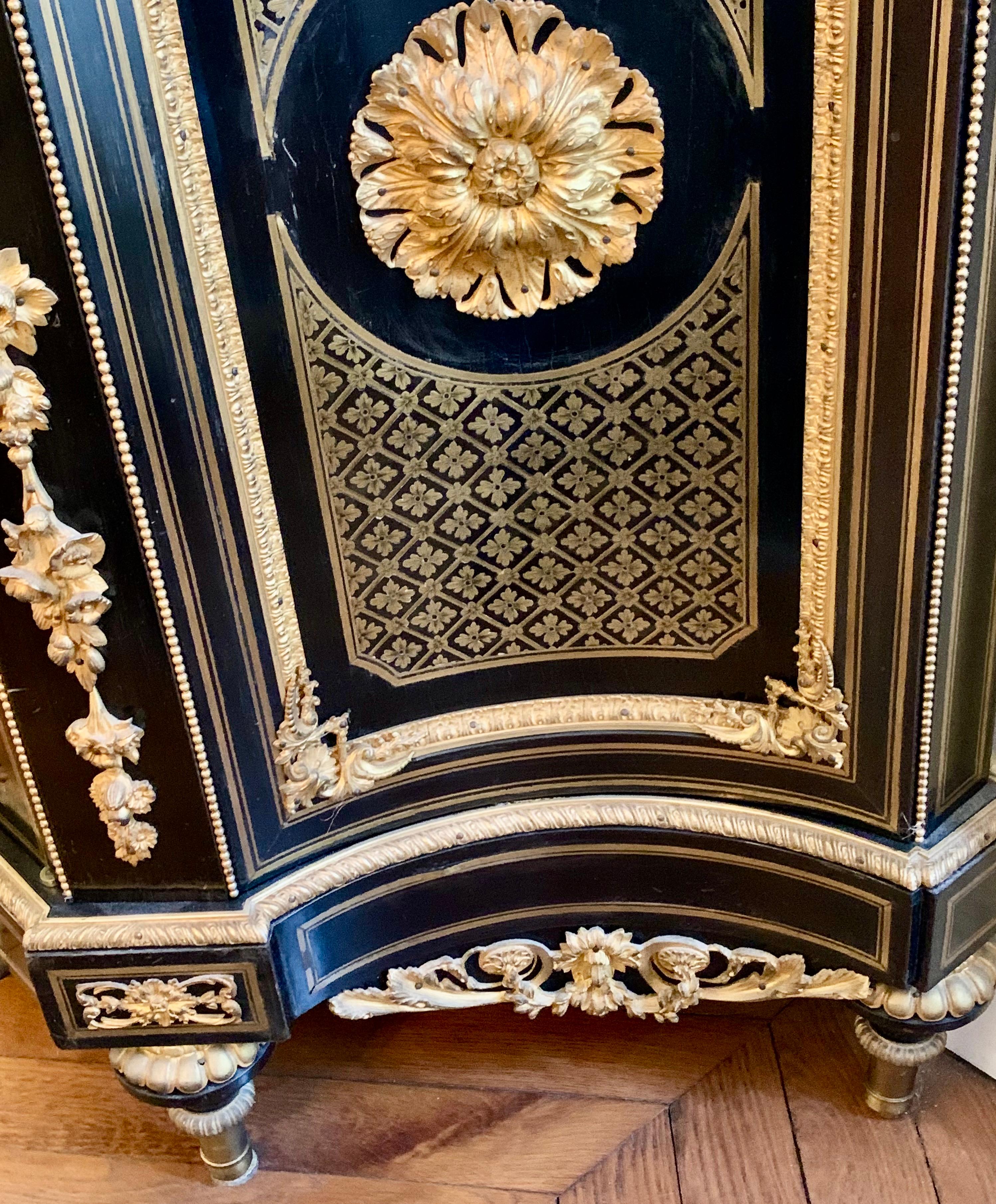 Napoleone III Armadio boulle francese del XIX secolo in vendita