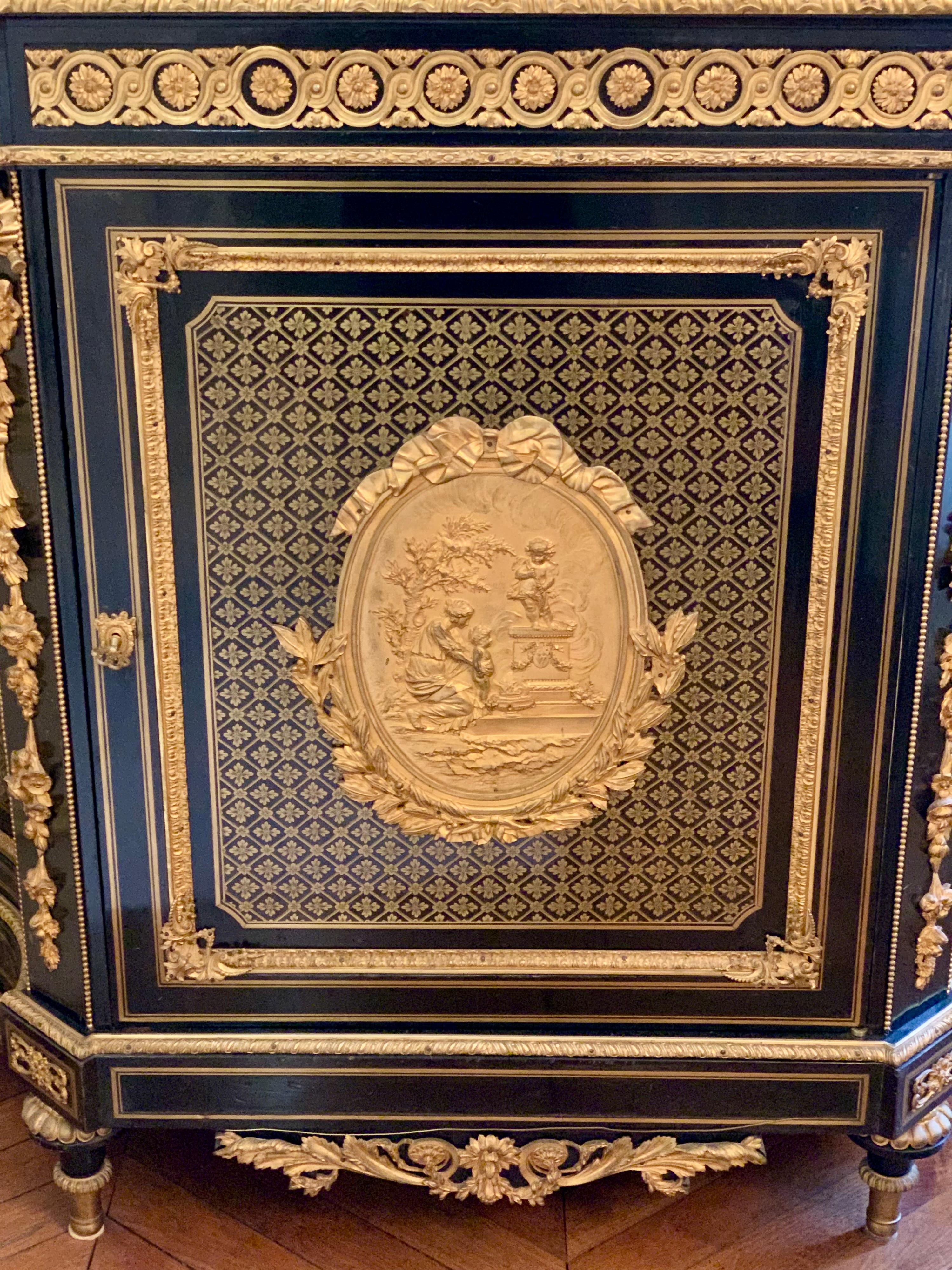 Bronzo Armadio boulle francese del XIX secolo in vendita