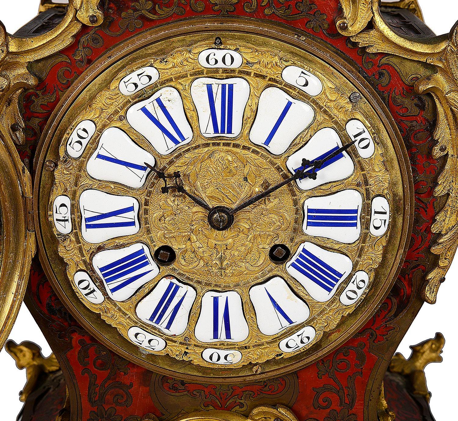 french boulle clock
