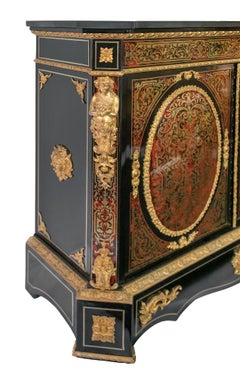 French 19th Century Boulle/Napoleon III Two Door Cabinet