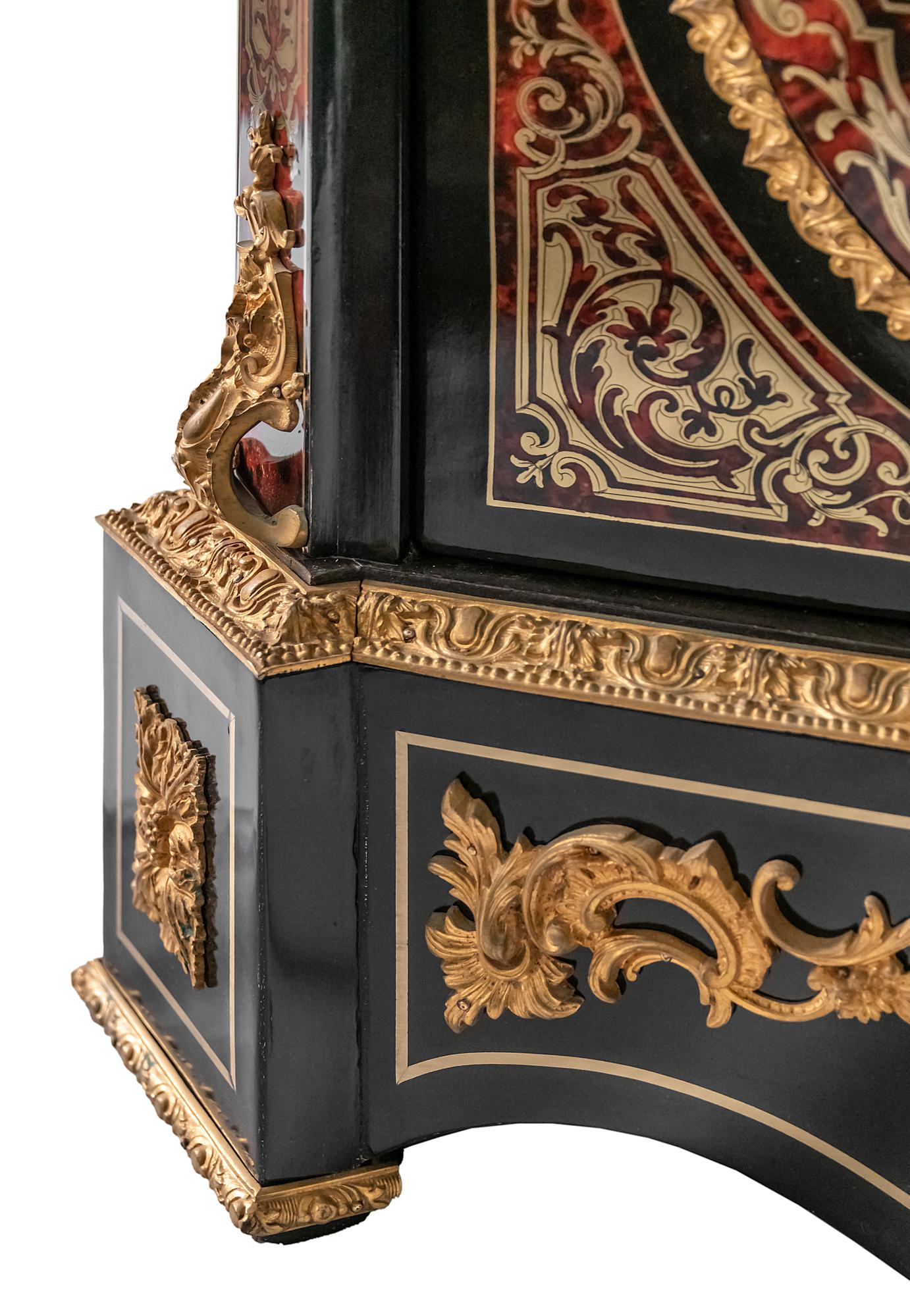 French 19th Century Boulle/Napoleon III Two Door Cabinet For Sale 2