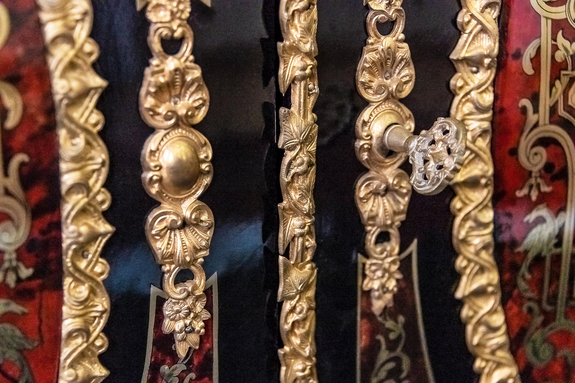 French 19th Century Boulle/Napoleon III Two Door Cabinet 2